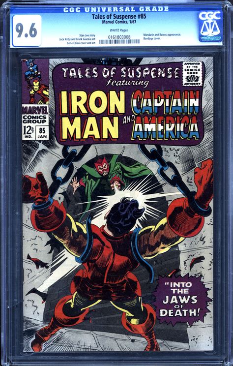 Comicconnect Tales Of Suspense 1959 68 85 Cgc Nm 96