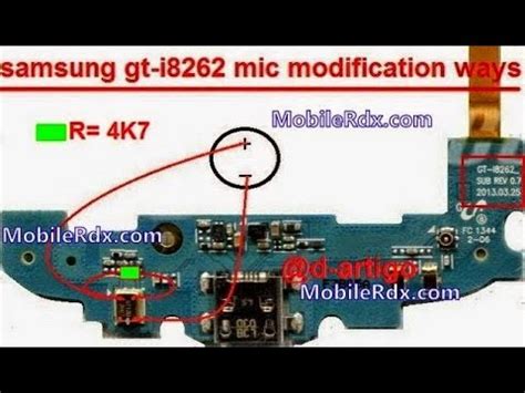 Samsung Core I8260 I8262 Disassembly Motherboard Schematic Diagram