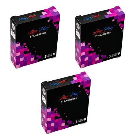 Pachet 9 Prezervative, Love Plus Strawberry - eMAG.ro