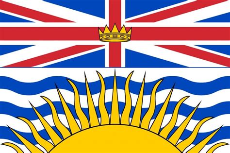 British Columbia Province 3x5 Nylon Flag - AC Flag & Banner