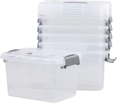 Amazon Minekkyes Pack Home Storage Bins Plastic Container