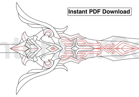 Kazuhas Freedom-sworn Sword Genshin Impact Digital - Etsy Hong Kong