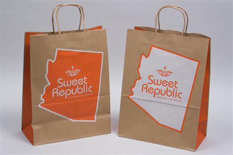 Custom Printed Paper Bags Branded Paper Bags