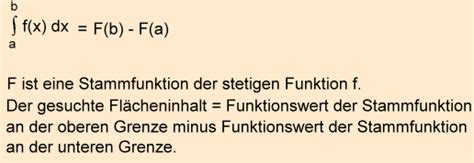 Integralrechnung Oberstufe Aufgaben mit Musterlösung