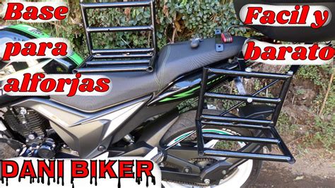 Bases Para Alforjas De Moto Porta Alforjas Para Moto Dani Biker YouTube