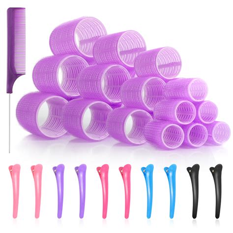 Ameliana 2 Pack Nylon Hair Styling Brush Rollers And Pins Hair Curlers