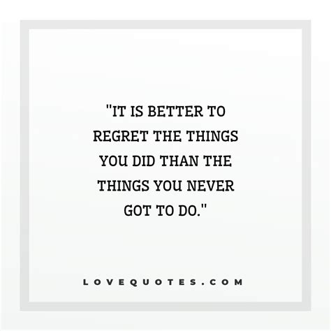 Things You Never Do - Love Quotes