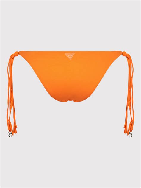 Guess Bikini Unterteil Logo Tie E Go Mc Orange Modivo At