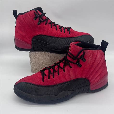 NikeAir Jordan 12 Retro Reverse Flu Game Red CT8013 6 Gem