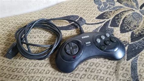 Controle De Es Original Mega Drive Funciona Leia F Mercadolivre