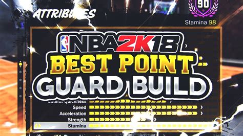 Nba K Best Point Guard Build Unstoppable Playsharp Build Youtube