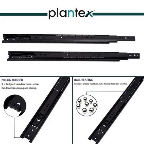 Plantex Full Extension Ball Bearing Telescopic Channel Runner Drawer