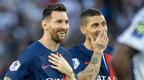 Lionel Messi Rend Hommage à Marco Verratti Mais Pas à Leur Aventure Au Psg