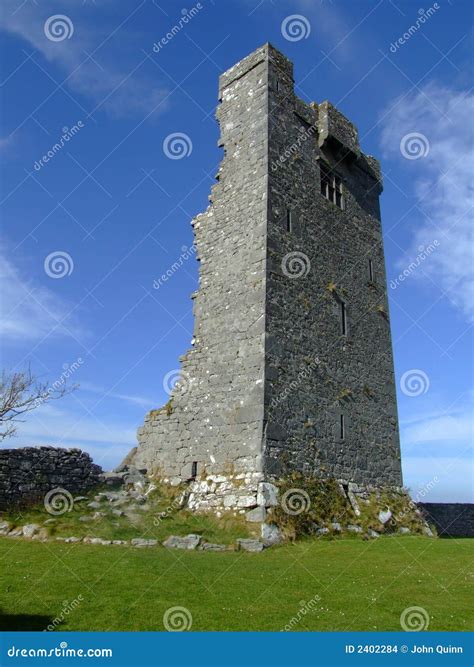 Norman castle ruins stock photo. Image of historic, ireland - 2402284