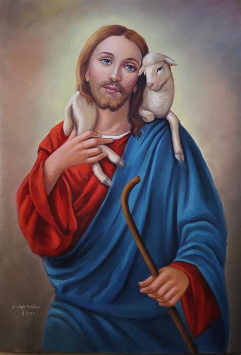 Pin By 𝓕𝓪𝓭𝔂 𝓑𝓪𝓱𝓰𝓪𝓽 On Jesus Christ The Good Shepherd الراعي الصالح