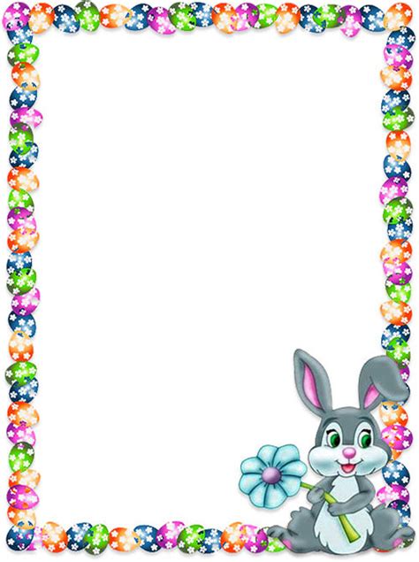 Free Easter Border Graphics - Clipart Frames