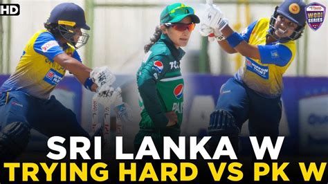 Sri Lanka Women All Boundaries Pakistan Women Vs Sri Lanka Women 2nd Odi 2022 Pcb Mn1l