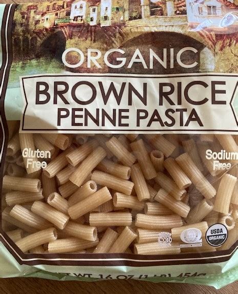 Trader Joe S Organic Brown Rice Penne Pasta Gluten Free Aisle