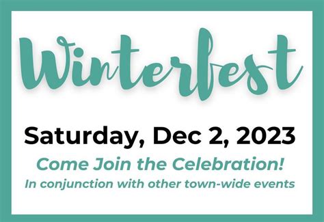 Winterfest Activities at Ellington Congregational Church, Ellington Congregational Church, UCC ...