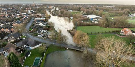 Viele Fotos Vom Hochwasser Gebannter Blick Auf Den Berkel Pegel An