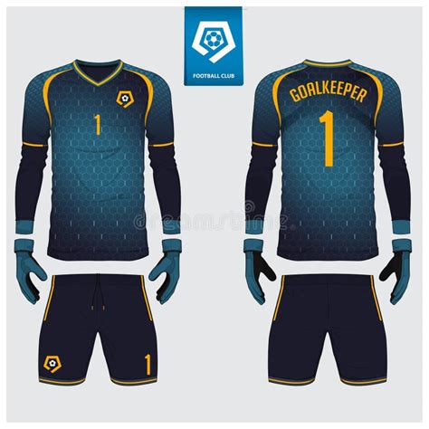 Goalkeeper Jersey or Soccer Kit, Long Sleeve Jersey, Goalkeeper Glove ...