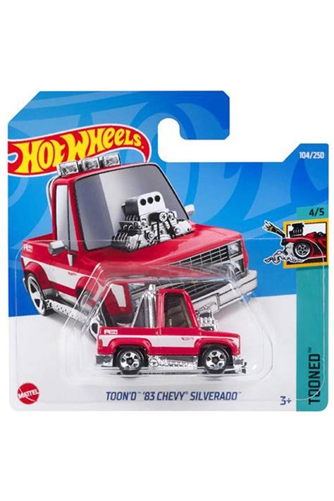 HOT WHEELS Toond 83 Chevy Silverado Tekli Arabalar 1 64 Ölçek Metal Oyuncak Araba Fiyatı