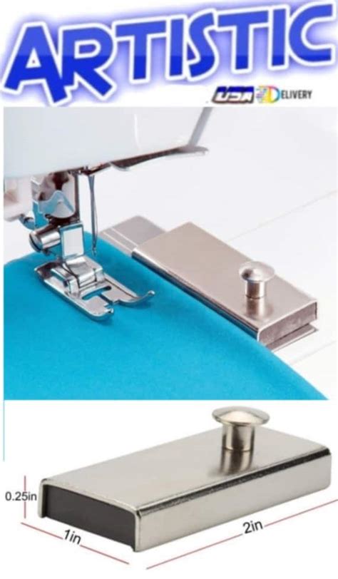 Mg1 Magnetic Seam Guide Sewing Machine Guide Etsy Uk