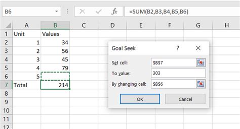 How To Use Goal Seek In Excel For What If Analysis With Examples Geeksforgeeks