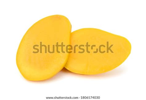 Sliced Mango Fruit Isolated On White Stock Photo 1806574030 Shutterstock