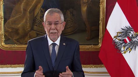 Mitarbeiterin Positiv Van Der Bellen Im Homeoffice Politik Live