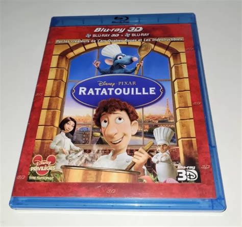 BLU RAY 3D Blu ray Disney Pixar Ratatouille Bon État EUR 46 85