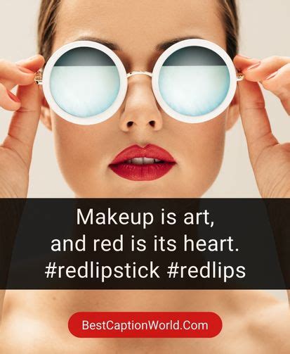 150 Best Lipstick Captions For Instagram Red Lipstick Captions