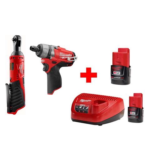 Milwaukee M Volt Lithium Ion Cordless In Ratchet And Fuel