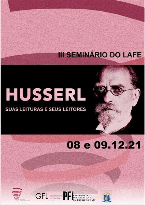 IIIª Edição do seminário do Laboratório de Fenomenologia Husserl Suas