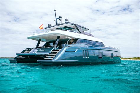 Tennis Superstar Rafael Nadal Is Loving His New 80 Foot Sunreef Power Boat Yachts International