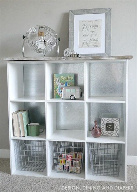 DIY Cube Storage Makeover - Taryn Whiteaker Designs