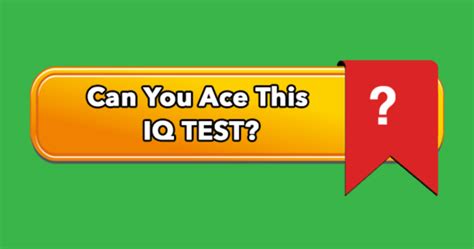 Can You Ace This Iq Test Take The Quiz