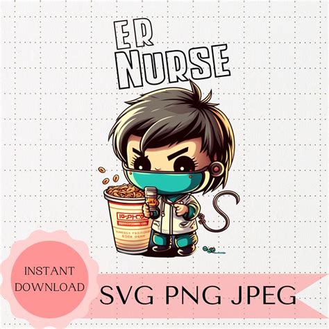 ER Nurse Svg Ed Nurse Svg Png Clipart Pacu Nurse Svg Pcu Nurse Male