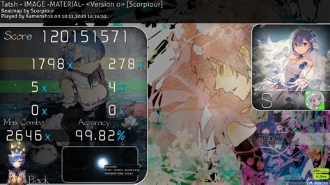 Kamensh1k | Tatsh - IMAGE -MATERIAL- [Scorpiour] +HD FC 99.82% #2 | 621pp | 103.67 UR | Best HD ...