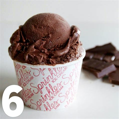 Dark Chocolate Ice Cream (Gluten Free) - 6 Pints by Sprinkles - Goldbelly