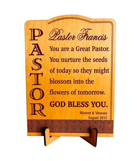 Father's Day Gift for Pastor Appreciation Gifts Personalized Christmas ...