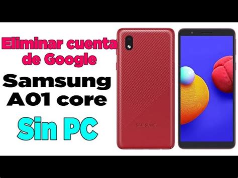 Eliminar Cuenta De Google Samsung Galaxy A Quitar Frp Youtube