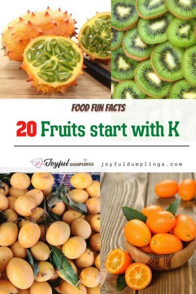 20 Exotic Fruits That Start With K Joyful Dumplings