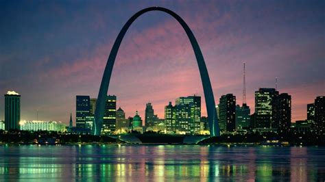 Gateway Arch At Night Backiee