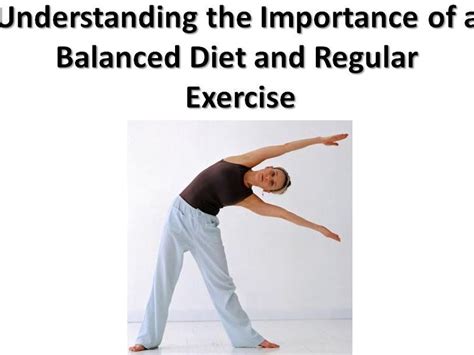 Importance Of Balanced Diet And Regular Exercise Teaching Resources