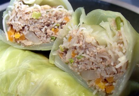 Asian Style Cabbage Rolls Recipe