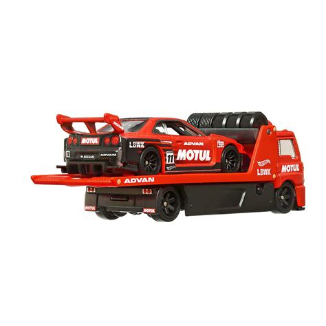 Set Masinute Hot Wheels Premium Lb Er Super Silhouette Nissan Skyline Fleet Street Team