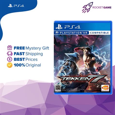 PS4 Tekken 7 R3 ENG Original Brand New Sealed Shopee Malaysia