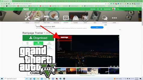 How To Install Rampage Trainer Gta Mods Youtube