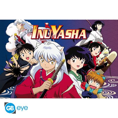 Inuyasha Poster Maxi 915x61 Main Characters Abysse Corp